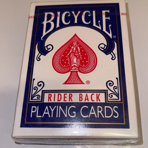 Bicycle Rider Back Playing Card - Picture 2 of 4